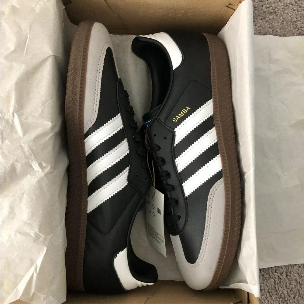 Adidas Original Samba Vegan Men's Shoes Multiple Sizes. - Picture 8 of 9